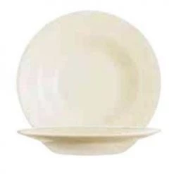 Arcoroc Tableware TEMPERED INTENSII BONE PASTA PLATE 285,DIM:28.5X4.5CM,CAP:1.15L,38.75 OZ