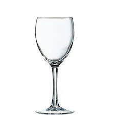 Arcoroc TEMPERED VARY PRINCESA STEMMED GLASS 19,DIM:6.9X16.5CM,DIA:6.25OZ(OLD CODE:ARC-G3647) Tableware