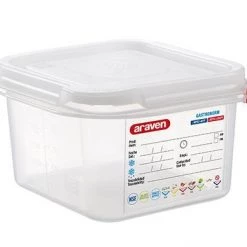 Araven Kitchenware Airtight Container Polypropylene GN 1/6