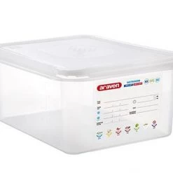 Araven Kitchenware Airtight Container Polypropylene GN 1/2