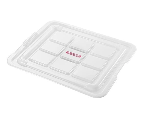 Araven Kitchenware Contact Lid HDPE For Container GN 2/1 1 Araven Kitchenware Contact Lid HDPE For Container GN 2/1