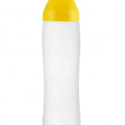 Araven Kitchenware NON DRIP YELLOW 50 CL./ 17OZ SAUCE DISPENSER