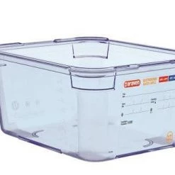 Araven Kitchenware Food Box Airtight Containers BPA Free GN 1/2 Capacity: 9L