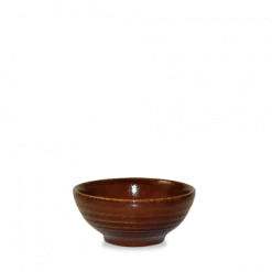 CHURCHILL CINNAMON RIPPLE SNACK BOWL - 6OZ