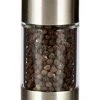 Tableware BISETTI ACRYLIC MATT FINISH STAINLESS STEEL PEPPER MILL - 16 CM