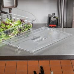 Kitchenware Cambro, GN 1/1 Polycarbonate Lid And Drain Shelf , CLEAR