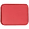 CAMBRO FAST FOOD TRAY SIZE:14X18 CM, COLOR RED Tableware