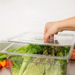 Kitchenware Cambro, GN 1/2 Polycarbonate Lid And Drain Shelf , CLEAR