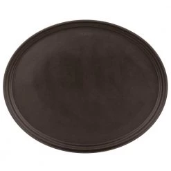CAMBRO OVAL CAMTREAD TRAY, FIBERGLASS CONSTRUCTION WITH NON-SKID SU Tableware