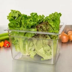 Cambro, GN 1/2 Polycarbonate Food Pan, CLEAR Kitchenware