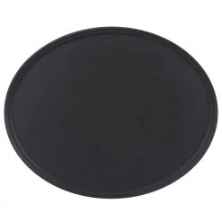 Cambro OVAL CAMTREAD TRAYS 23”x29” – BLACK SATIN Tableware