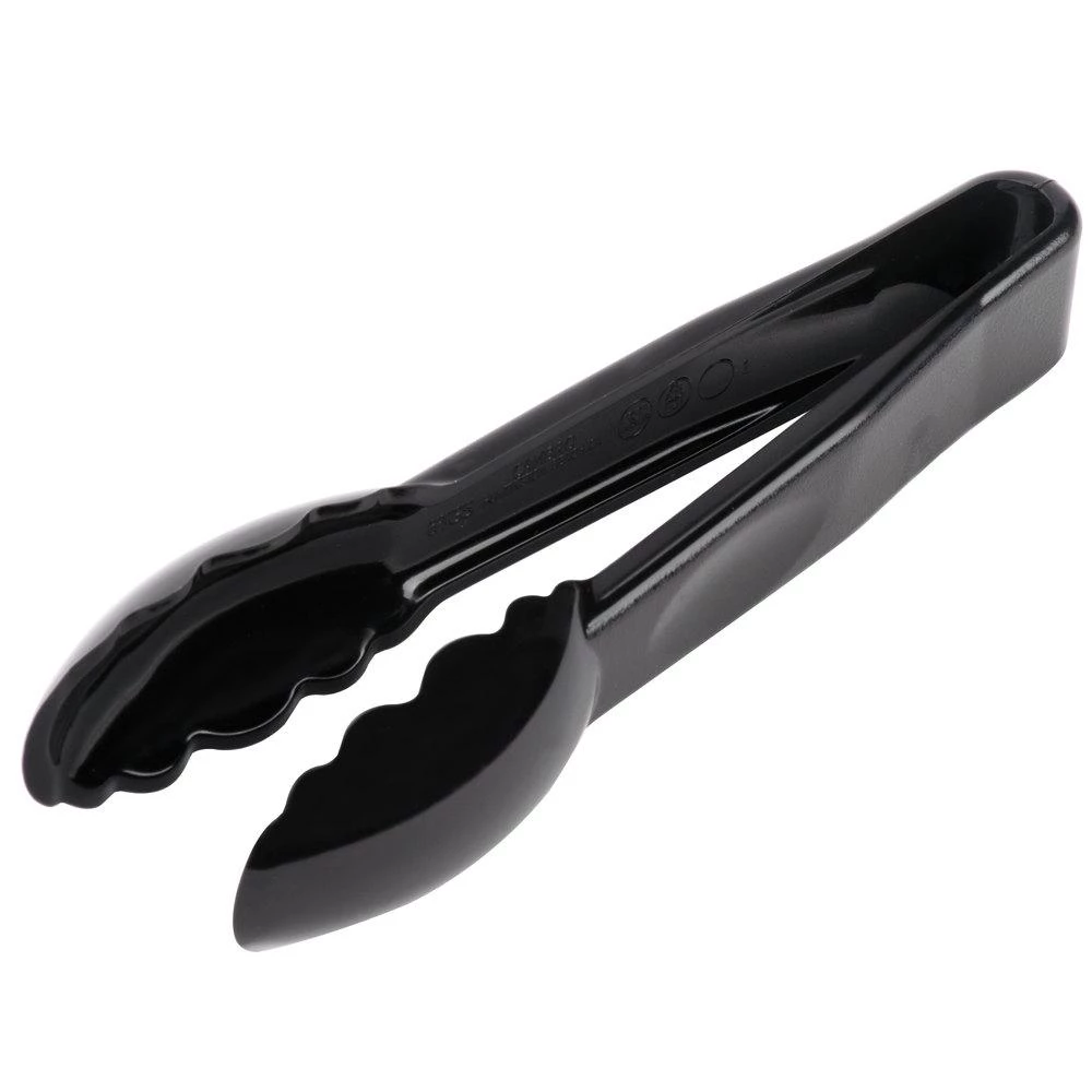 Cambro TONG 6 INCHES SCALLOP - BLACK Kitchenware 1 Cambro TONG 6 INCHES SCALLOP - BLACK Kitchenware