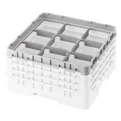 Cambro Cleaning And Hygiene "HALF DROP EXTENDER FULL SIZE 9 COMPARTMENT, COLOUR: GRAY"