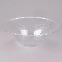 Cambro "POLYCARBONATE BELL-SHAPED PEBBLED BOWL CAP:2 Lt, DIA:25 Cm,"