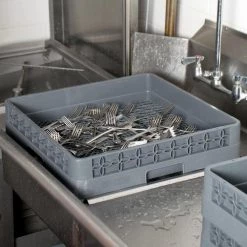 Cambro "FULL FLATWARE RACK , INSIDE RACK HEIGHT:6.7CM, OUTSIDE RACK" Cleaning And Hygiene