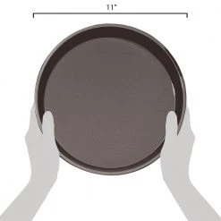 Cambro "POLYTREAD ROUND NON-SLIP TRAY, DIA:28 CM."