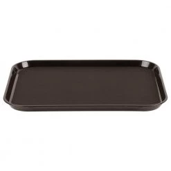 CAMBRO POLYTREAD RECTANGULAR NON-SLIP TRAY, SIZE:36 COLOR: REC-BROW Tableware