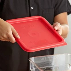 Cambro Kitchenware Cover Fit For 6qt & 8qt Food Storage Square Container