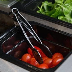 Cambro POLYCARBONATE FLAT GRIP TONG 15.24cm - BLACK Kitchenware