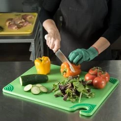 SAN JAMAR SAF-T-GRIP CUTTING BOARD GREEN - 38*50*11 CM Kitchenware