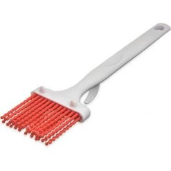 Carlisle Kitchenware SILICON PASTRY BRUSH WITH HOOK RED