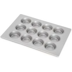 Carlisle LARGE CUP CUPCAKE PAN 12 CUP/ 4 OZ