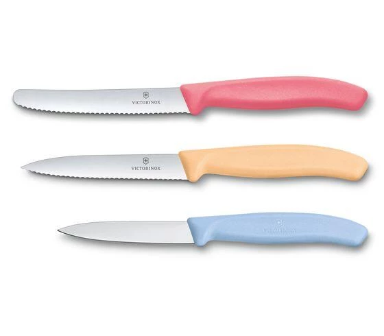 VICTORINOX PARING KNIFE SET 3 PIECES 1 VICTORINOX PARING KNIFE SET 3 PIECES