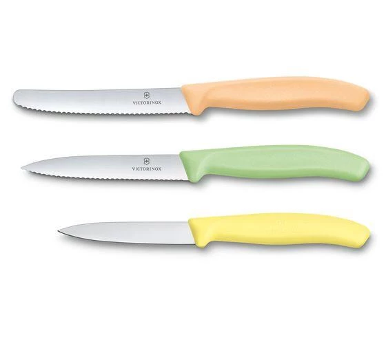 VICTORINOX PARING KNIFE SET 3 PIECES 1 VICTORINOX PARING KNIFE SET 3 PIECES