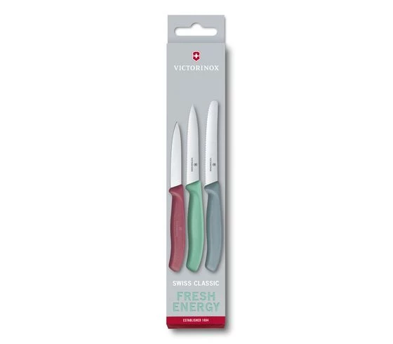 VICTORINOX PARING KNIFE SET FRESH ENERGY LIMITED EDITION 2020 Kitchenware 1 VICTORINOX PARING KNIFE SET FRESH ENERGY LIMITED EDITION 2020 Kitchenware