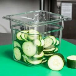 Kitchenware Cambro, GN 1/6 Polycarbonate Food Pan, CLEAR