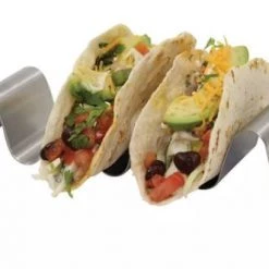 Tablecraft TACO TAXI. SOLID STAINLESS STEEL.DIM:5.625X5.715X3.81 Tableware