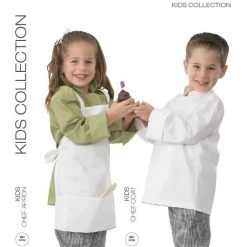 Chefwork Uniform KIDS CHEF JACKET - WHITE