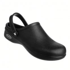 Chefwork Uniform PREMOULDED ANTI SLIP UBER SHOE,COLOR:BLACK,