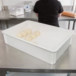 Cambro, Pizza Dough Box 46x55 Cm, WHITE