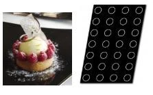 Demarle PASTRY TRAY FLEXIPAN REF 01896 28 HALF SPHERES 58MM DEPTH 31MM 591x364/600x400MM TRAYS Kitchenware