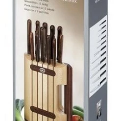 VICTORINOX CUTLERY BLOCK, 11 PIECES Kitchenware