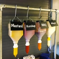 ULTIMATE DISPENSERS SYSTEMS ULTIMATE HANGING SAUCE DISPENSER SYSTEM 5.5L