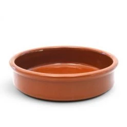 GRP Stoneware STONE CASSEROLE WITHOUT HANDLES,CAP:0.08LTR,DIM:8X2.5 CM,COLOR:TURKEY Tableware