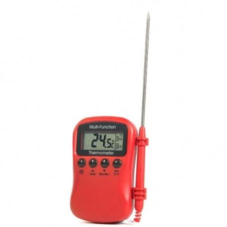 ETI MULTI FUNCTION THERMOMETER RED Kitchenware 1 ETI MULTI FUNCTION THERMOMETER RED Kitchenware