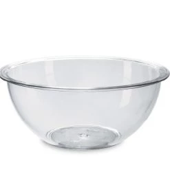 Gigan Plastics Kitchenware CRYSTAL SALAD BOWL 40 CM TRANSPARENT -CRYSTAL SALAD BOWL 40 CM TRANSPARENT