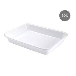 Gilac Kitchenware "FOOD CONTAINER, COLOR: WHITE, CAPACITY: 10 L, SHOCK RESISTA"