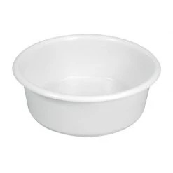 Gilac "ROUND FOOD CONTAINER, COLOR: WHITE, CAPACITY: 19 L, PEHD MAT" Kitchenware