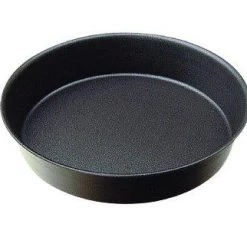 Gobel Kitchenware ROUND PLAIN CAKE MOULD - ROLLED EDGES - NON STICK D:280mm H: