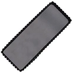 Gobel Kitchenware OBLONG TART MOULD - FLUTED EDGES - FIXED BOTTOM - NON STICK