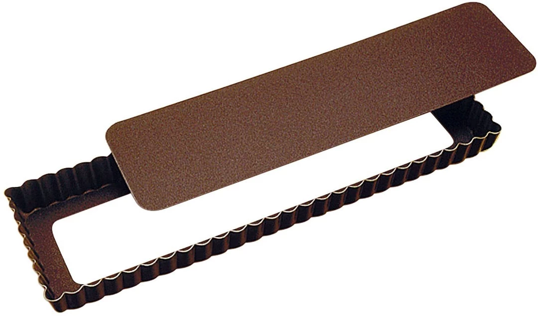 Gobel OBLONG TART MOULD - FLUTED EDGES - LOOSE BOTTOM - NON STICK Kitchenware 1 Gobel OBLONG TART MOULD - FLUTED EDGES - LOOSE BOTTOM - NON STICK Kitchenware