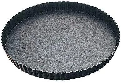 Gobel FLUTED ROUND TART MOULD - FIXED BOTTOM - NON STICK D: 280mm 1 Gobel FLUTED ROUND TART MOULD - FIXED BOTTOM - NON STICK D: 280mm
