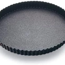 Gobel Kitchenware "ROUND FLUTED TART MOULD WITH FIXED BOTTOM, D4"