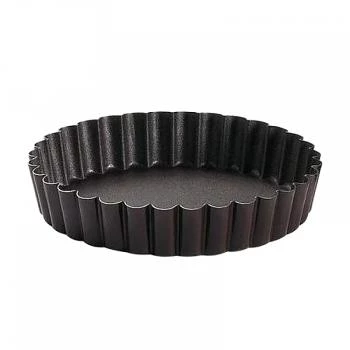 Gobel Kitchenware ROUND FLUTED TART MOULD, DIA:80/70X12MM. 1 Gobel Kitchenware ROUND FLUTED TART MOULD, DIA:80/70X12MM.