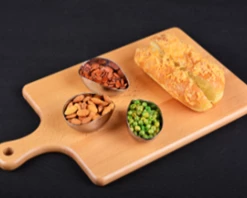 MM - Premium Tableware PIZZA BOARD, BEECHWOOD, DIM: 42X25 CM.