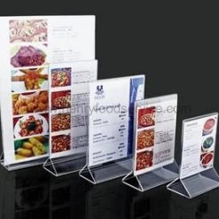 MM - Premium Tableware Base Clip Card Holder